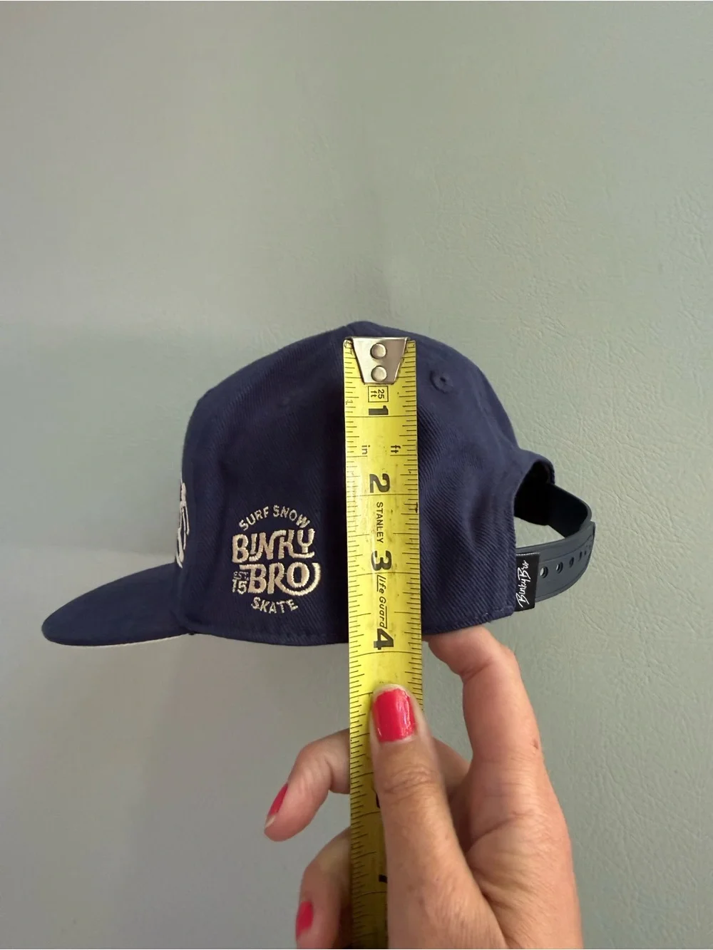 Binky Bro The Cape SnapBack Hat Infant Baby Size Navy Blue